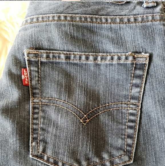 Boys Levi's jeans Slim Dark Denim sz 16 W28x L28 - Picture 7 of 8